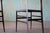 Wood 1950s Gio Ponti Super Leggera Chairs New Josef Frank Hawaii Fabric, Attributed For Sale - Image 7 of 16