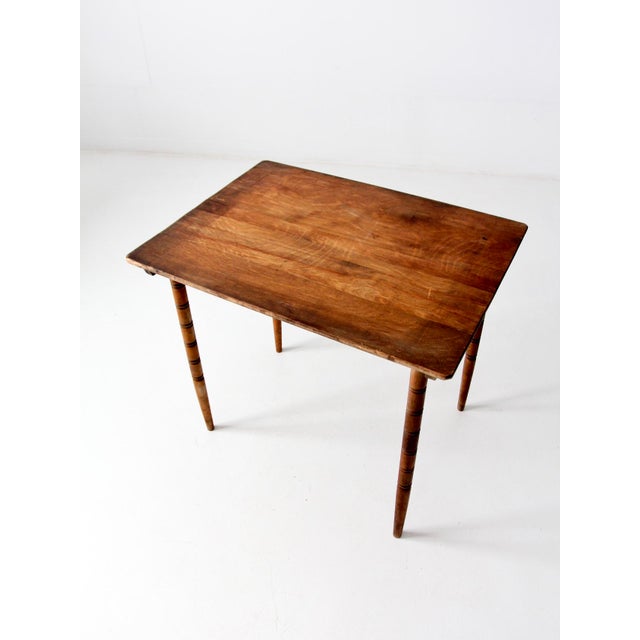 Antique Wooden Folding Table Chairish