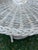 Antique Round Woven Wicker Table For Sale - Image 4 of 8