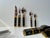 Black Mid-Century Swedish Viktor Cutlery Service from Gense, 1970s, Set of 47 For Sale - Image 8 of 8