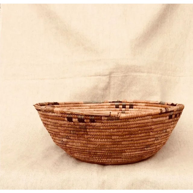 Antique African Winnowing Basket - Circa 1900 For Sale - Image 10 of 11