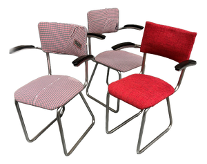 Vintage Cantilever Chairs, Set of 3
