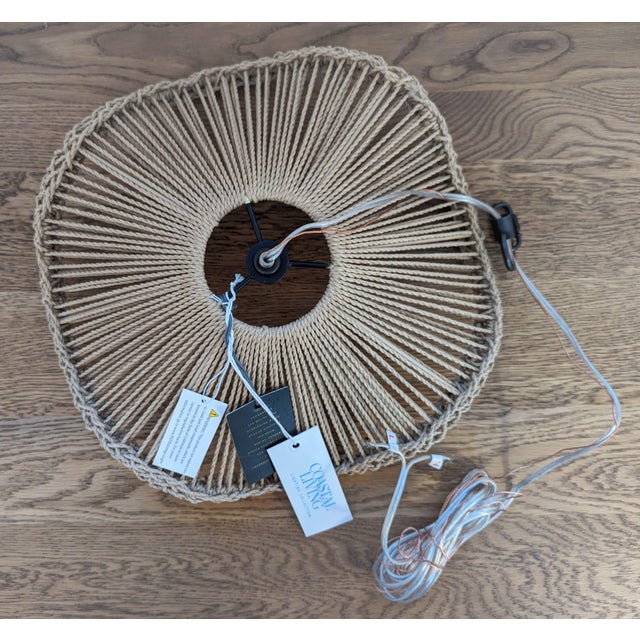 Wood Provence Cafe Small Pendant by Regina Andrew For Sale - Image 7 of 9