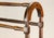 Wood 19th C. Victorian Quilt / Blanket Rack Stand Arched Turned Wood, New England For Sale - Image 7 of 16