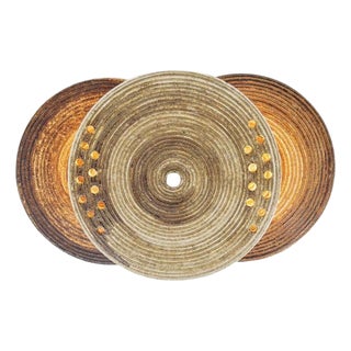 Ceramic Stoneware Wall Light from Axella, Denmark, 1970s For Sale
