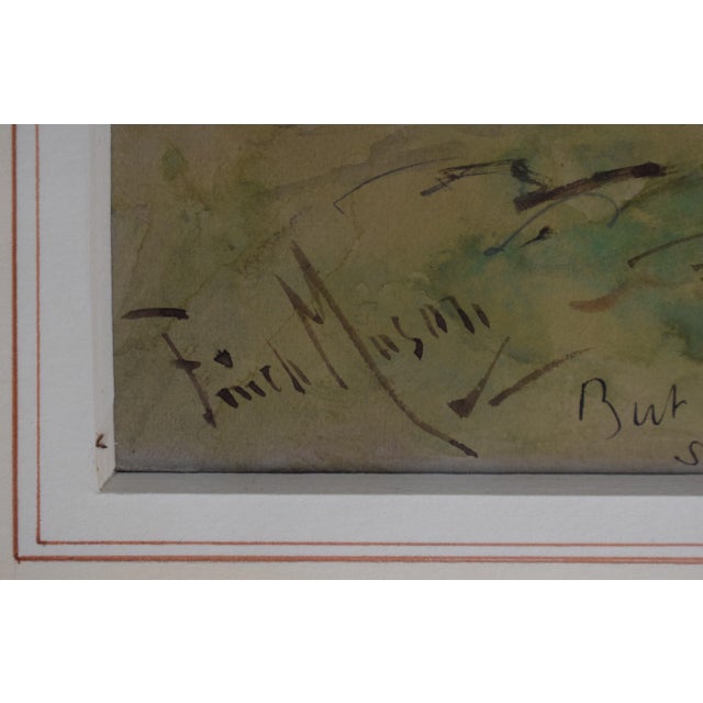 White Vignette of 4 Fox Hunt Scenes Watercolour by George Finch Mason For Sale - Image 8 of 9