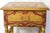 A handpainted table made by Guildmaster. Great yellow and red painted table from the 1990s. Large spacious drawer and the...