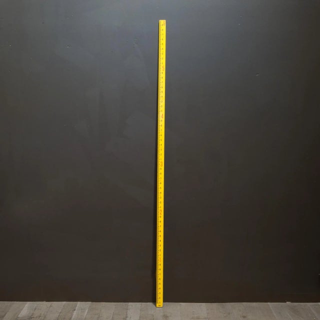 Mid 20th Century Collection of Early 20th C. Expandable Surveyor's Poles/Logging Measuring Stick C.1940-Price Per Piece For Sale - Image 5 of 5