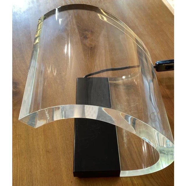 Joe Colombo Acrilica Lamp by Joe Colombo for Oluce For Sale - Image 4 of 11