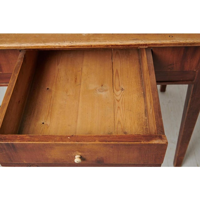 Small Swedish Folk Art Country Table For Sale - Image 11 of 14