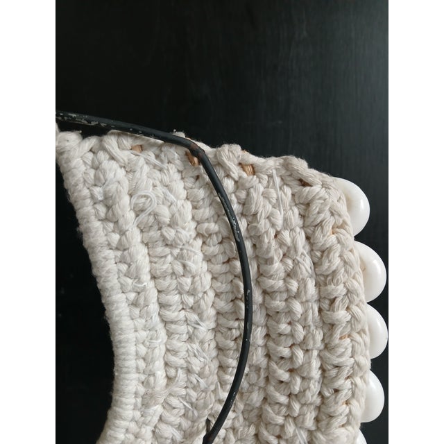 Shell and Macramé Necklace on Stand, Papua New Guinea For Sale - Image 14 of 16