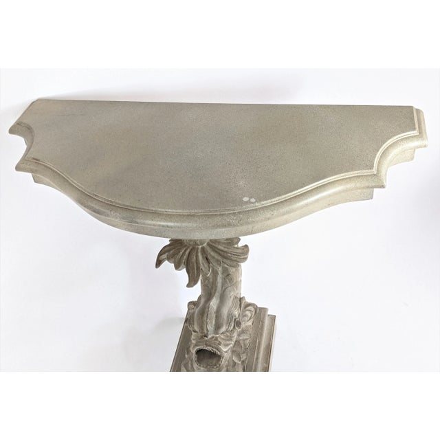 Koi Fish Undine Resin Console Table For Sale - Image 12 of 13