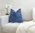 Add vibrancy to your decor with this luxurious bold cobalt blue velvet pillow. The cut velvet maze pattern is set on a...