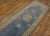1980s 1980s Vintage Chinese Indian Geometric Knotted Hallway Runner Rug For Sale - Image 5 of 8
