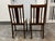 Early 20th Century Jacobean Revival Antique Oak Upholstered Side Chairs, Pair For Sale - Image 5 of 12