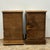 Brown Antique English Oak Nightstands - A Pair For Sale - Image 8 of 10