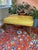 Mid-Century Modern Vintage Mid-Century Modern Babcock-Phillips Vinyl Ottoman Footstool – Dated 1962 For Sale - Image 3 of 10