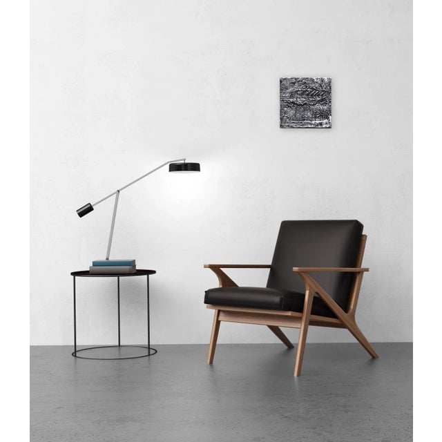 Textile Ma Yuan's Dream - Contemporary Minimalist Mixed-Media Painting Thick Texture Impasto Sculptural Original Wall Artwork by Len Klikunas For Sale - Image 7 of 9