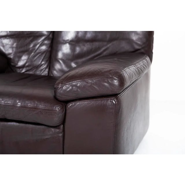 Animal Skin Italian Leather Bonheur Lounge Chair by Titiana Ammannati & Giampiero Vitelli for Brunati, 1970s For Sale - Image 7 of 8