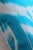 Traditional Contemporary Blue Ikat Decorative Pillow For Sale - Image 3 of 10