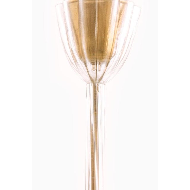 Hanging Lamp in Brass and Glass by Carl Fagerlund, 1960s For Sale - Image 3 of 11