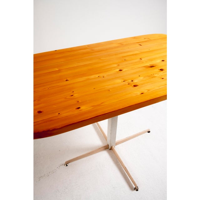 1970s Charlotte Perriand Style Adjustable Table For Sale In Los Angeles - Image 6 of 6
