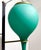 Glass and Metal Floor Lamp from Stilnovo, Italy, 1950s For Sale - Image 6 of 8