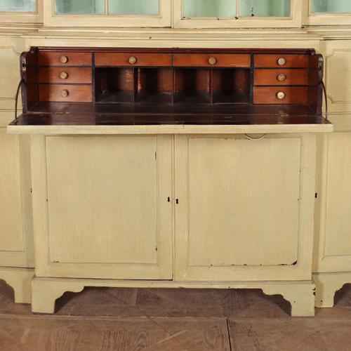 Wood Antique Bookcase in Wood, 1800s For Sale - Image 7 of 9