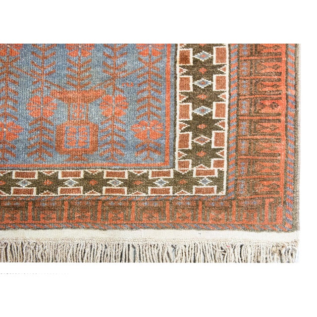 Early 20th Century Baluch Prayer Rug For Sale - Image 15 of 17