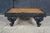 Rare Antique Anglo-Indian Ceylonese Ebony Carved Woven Wicker Footstool 18" For Sale - Image 11 of 16