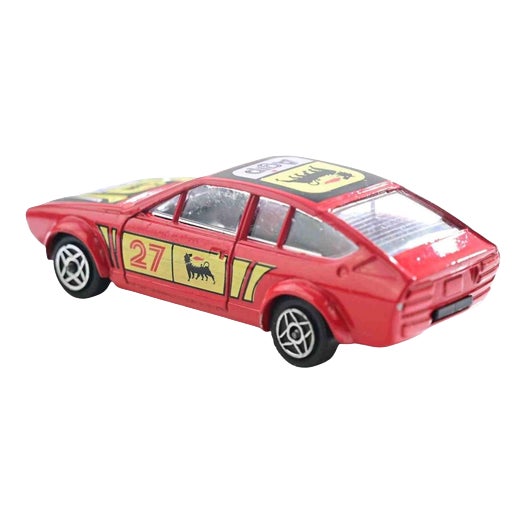 Alfa Romeo Alfetta GTV Rally 1:43 Scale Die-Cast Model, 1970s For Sale