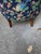 Pair of Vintage Queen Anne Wingback Chairs in Sanderson Chinoiserie Hall Upholstery For Sale - Image 17 of 17