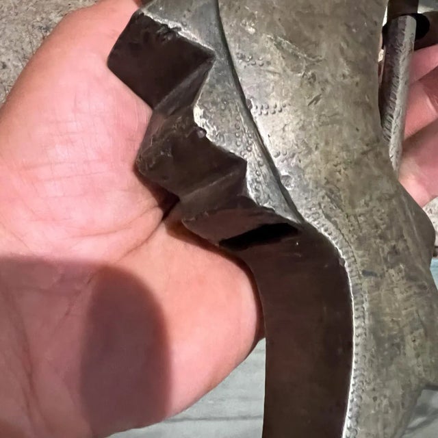 Brass 1900s Decorative Antique Brass Fish Lock Korea For Sale - Image 8 of 12