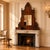 Italian Carved Walnut Dressing Mirror from Cucchi & Sola, 1850 For Sale - Image 6 of 7