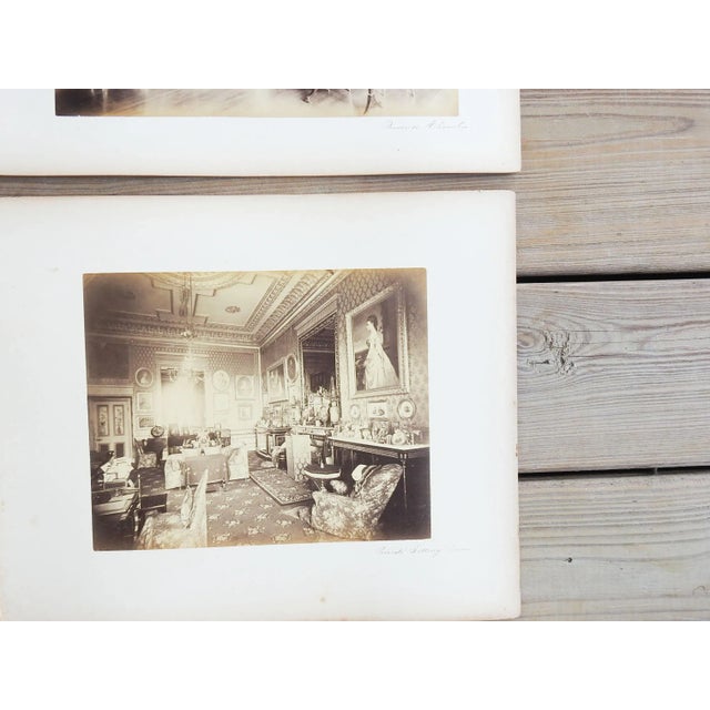 Antique 1880's Frith Photograph London England Palace Interiors - Set of 6 For Sale In Seattle - Image 6 of 9