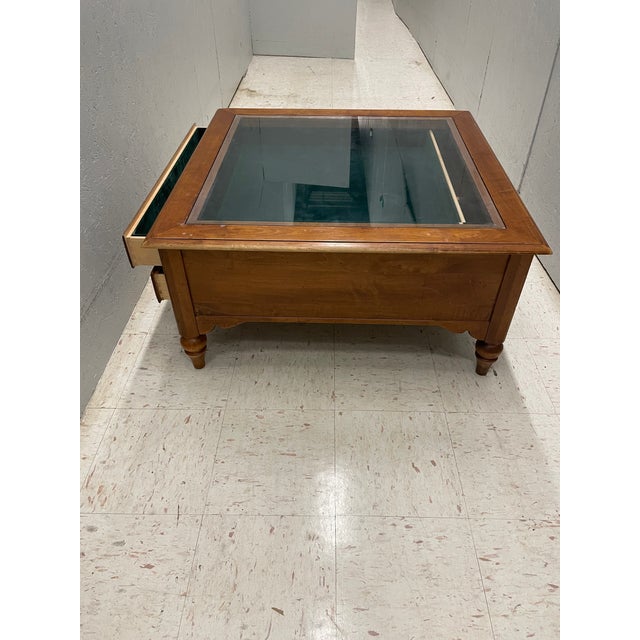 Ethan Allen “Country Crossings” Display Coffee Table Chairish