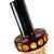 Space Age Pop Art Chromed and Orange Hanging Light, 1970s For Sale - Image 4 of 9