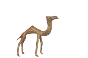 Vintage African Medium Bronze Camel