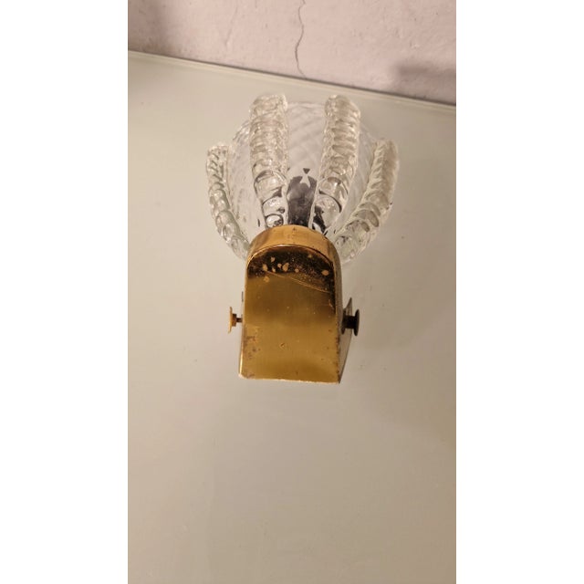 Vintage Wall Lamp from Barovier & Toso, 1940s For Sale - Image 9 of 15