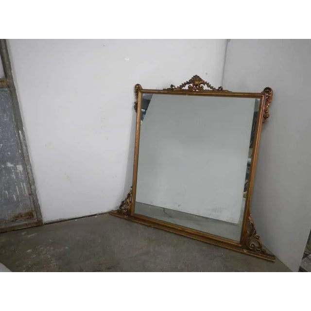 Mirror with Gilt Frame, 1940s For Sale - Image 13 of 13