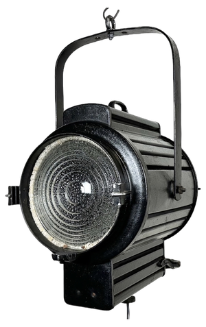 Vintage Black Theatre Spotlight Ceiling Light, 1960s
