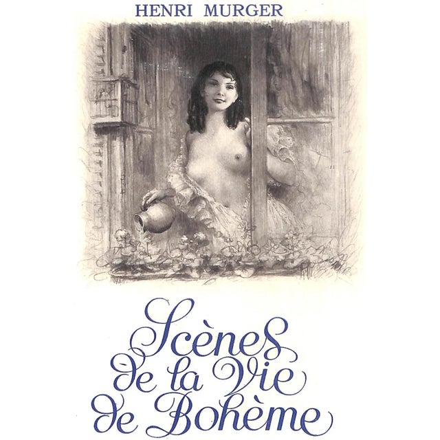 Traditional "Scenes De La Vie De Boheme" 1951 Murger, Henri For Sale - Image 3 of 11