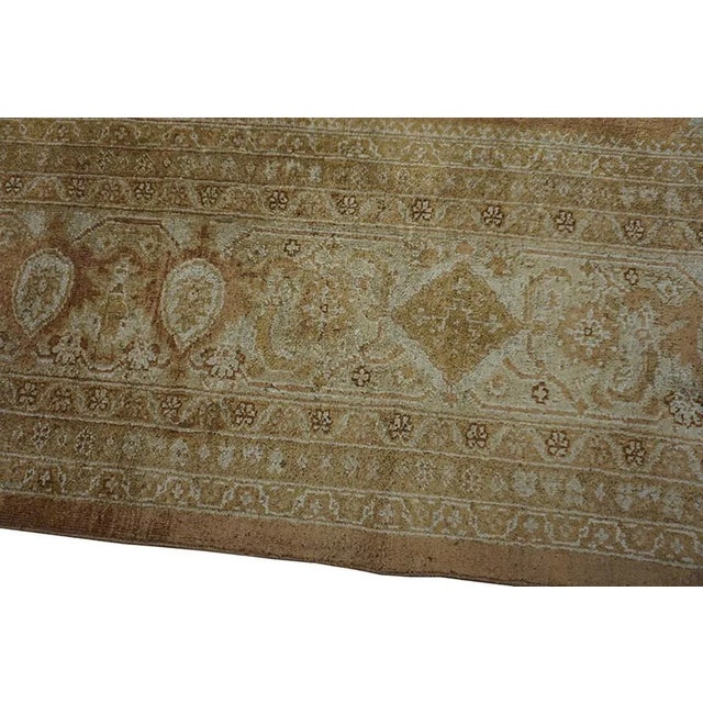 Early 20th Century N. Indian Agra Carpet 9' x 14' 10" For Sale - Image 10 of 10