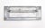 Mid 20th Century Vintage 9.875 In. Rectangular Chromed Brass Mail Slot Set For Sale - Image 5 of 8
