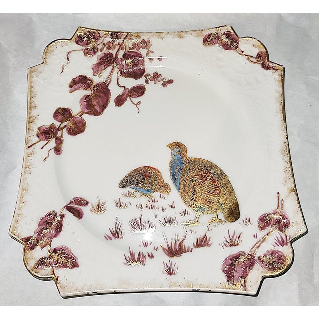 Early 20th Century c.f. Haviland Limoges Bird Plates, Set of 12 For Sale - Image 14 of 16