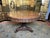 Wood Indonesian Pedestal Dining Table For Sale - Image 7 of 8