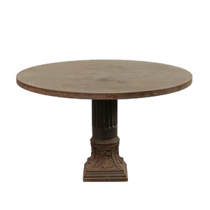 Early 20th Century Round Centre Pedestal Table