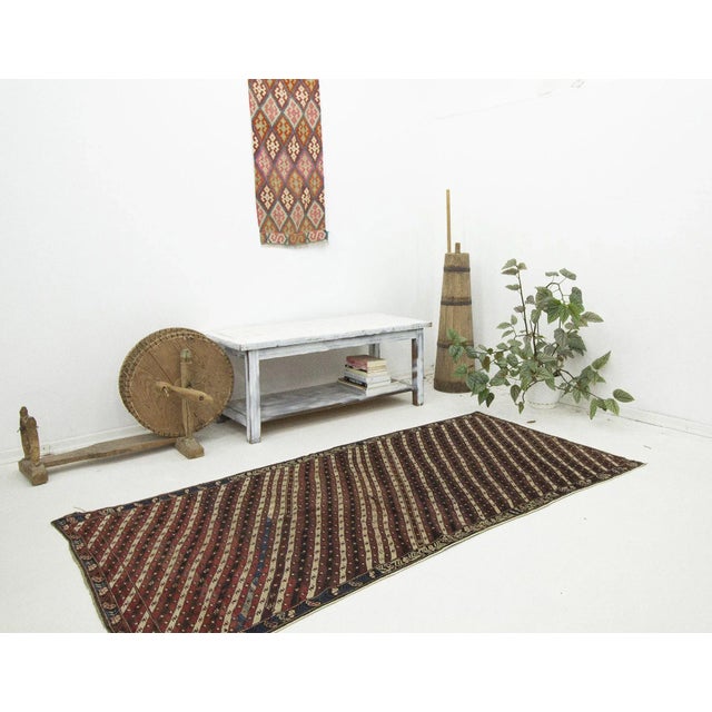 Mid 20th Century Caucasian Wool Rug For Sale In Los Angeles - Image 6 of 7