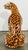 Mid 20th Century Vintage Italian Capodimonte Ceramic Cheetah Sculpture For Sale - Image 5 of 10
