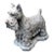 Vintage Cast Cement Scottish Terrier For Sale
